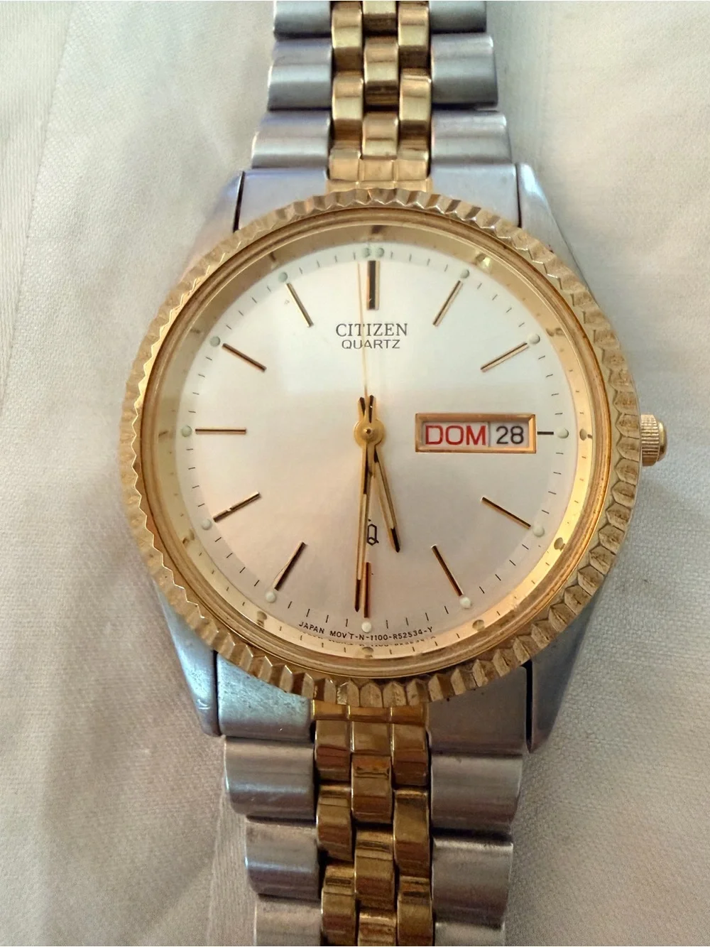 Citizen Presidential Two-Tone Silver & Gold Men's Dress Watch